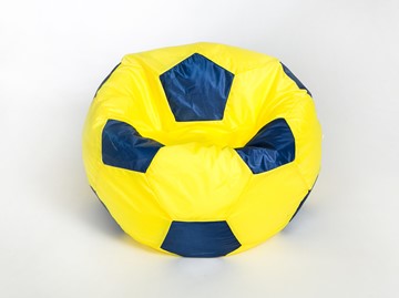 Кресло-мешок КлассМебель Мяч большой, желто-синий в Ярославле