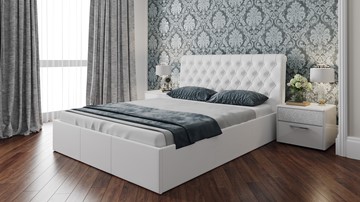 Двуспальная кровать Скарлет (Белая) в Рыбинске