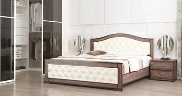 Кровать 2-спальная СВ-Стиль Стиль 3, 160х200, кожзам, с основанием в Рыбинске