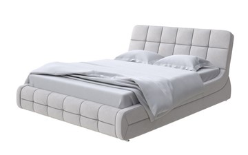 Кровать спальная Corso-6 200х200, Велюр (Ultra Серый камень) в Ярославле