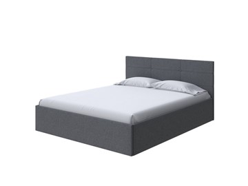 Кровать в спальню Vector Plus 160х200, Рогожка (Savana Grey (серый)) в Рыбинске