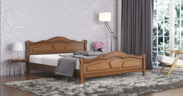 Спальная кровать СВ-Стиль Легенда 140*195 с основанием в Ярославле