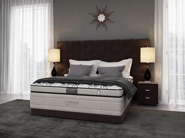 Спальная кровать Style/Basement 160х200, Флок (Велсофт Спелая слива) в Рыбинске