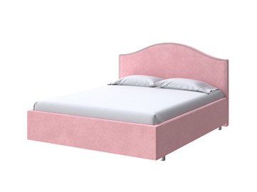 Кровать в спальню Classic 140х200, Велюр (Casa Жемчужно-розовый) в Ярославле