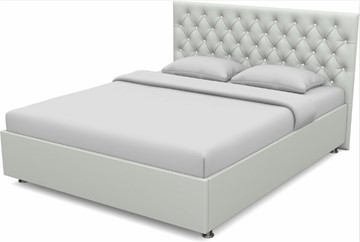 Двуспальная кровать Флоренция-А 1600 с основанием (Nitro White) в Ярославле