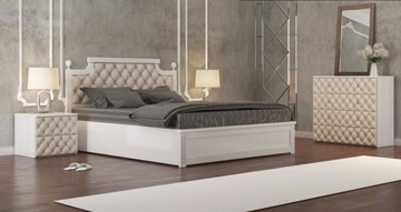 Двуспальная кровать СВ-Стиль Сфера 160*200 с основанием в Ярославле