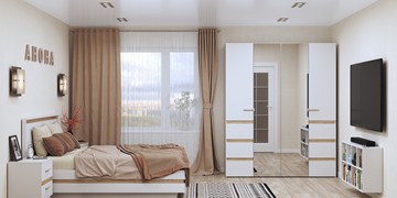 Модульная спальня Анона №2, Белый в Рыбинске