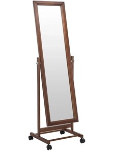 Зеркало напольное в полный рост BeautyStyle 27 (135х42,5см) Средне-коричневый в Ярославле