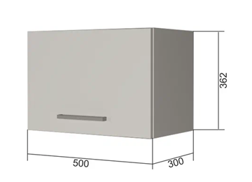 Кухонный шкаф В350, Серый/Антрацит в Ярославле