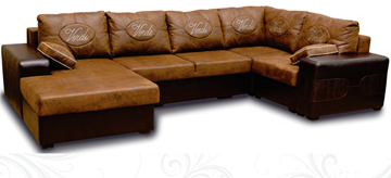 П-образный диван Плаза 405х210 в Рыбинске
