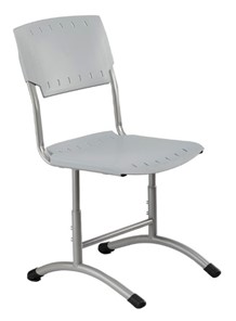Детский стул регулируемый Отличник.3 3-5, Серый RAL 7040/Светло-серый в Ярославле