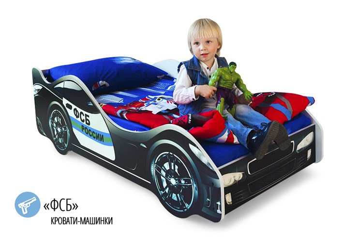 Кровать-машина детская ФСБ в Ярославле - изображение 1