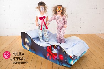 Кровать детская Кошка-Мурка в Ярославле - предосмотр 1