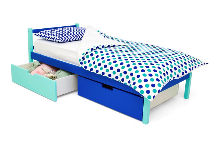 Кровать в детскую Skogen classic мятно-синия в Ярославле - изображение 4