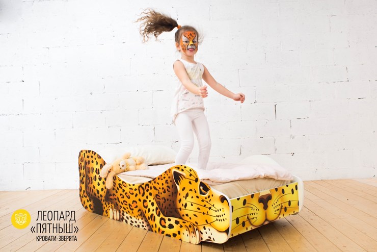 Кровать-зверёнок Леопард-Пятныш в Ярославле - изображение 3