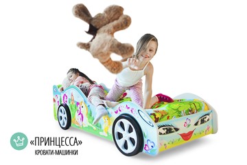 Кровать-машина детская Принцесса в Ярославле - предосмотр 3