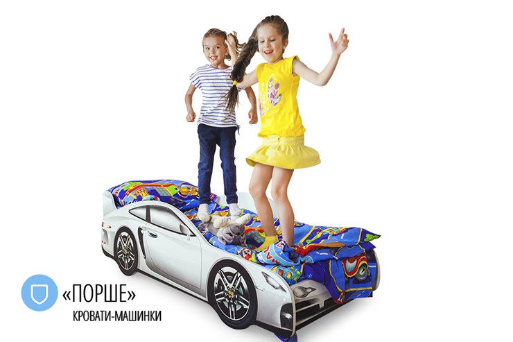Кровать-машина в детскую Porsche в Ярославле - изображение 4