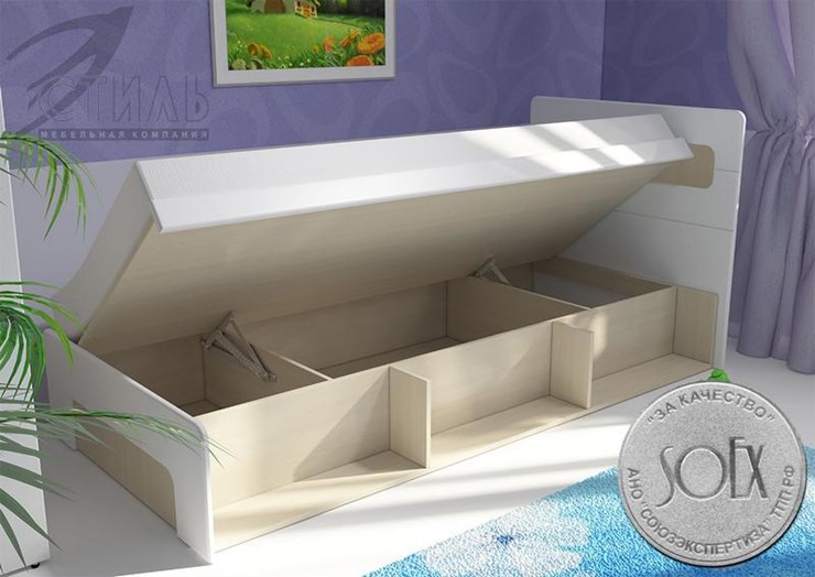 Детская кровать с подъемным механизмом Палермо-Юниор без вставок в Ярославле - изображение 2