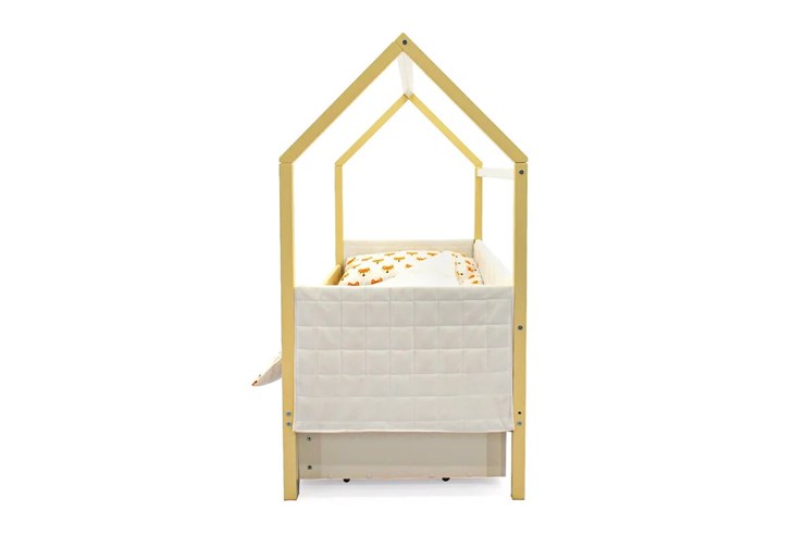 Кровать-домик в детскую «Svogen бежево-белый» мягкая в Ярославле - изображение 5