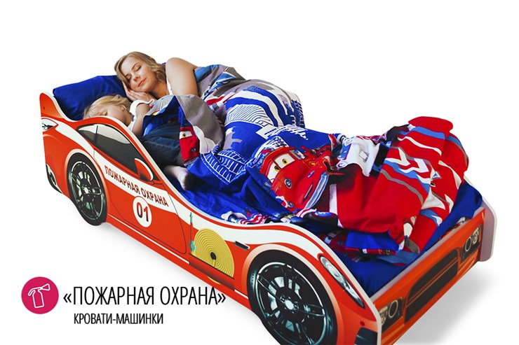 Кровать-машина в детскую Пожарная охрана в Ярославле - изображение 1