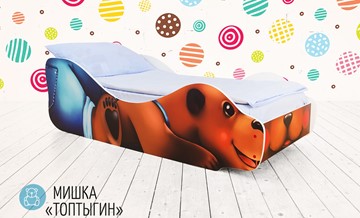 Кровать-зверёнок Мишка-Топотыгин в Рыбинске