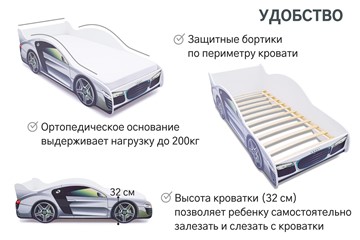 Кровать-машина в детскую Audi в Ярославле - предосмотр 5