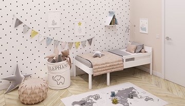 Кровать в детскую POLINI Kids Simple 935 Белый в Рыбинске - предосмотр 6