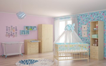 Кровать в детскую POLINI Kids Simple 101 Натуральный в Ярославле - предосмотр 8
