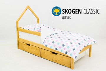 Детская кровать-домик мини Skogen дерево в Ярославле - предосмотр