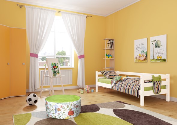 Детская кровать Соня, Вариант 2 Белый в Ярославле - изображение