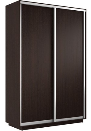 Шкаф 2-дверный Экспресс (ДСП) 1200х600х2200, венге в Ярославле - изображение