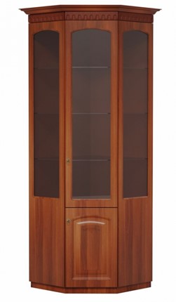 Угловой шкаф Гармония-4, витрина МЦН в Рыбинске - изображение