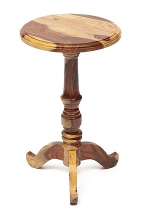 Кофейный стол Бомбей - 0237 палисандр, 35*35*60, натуральный (natural) арт.10046 в Ярославле - изображение
