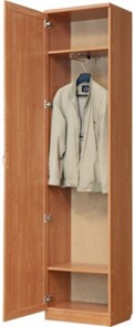 Шкаф одностворчатый 107 с выдвижной штангой, цвет Дуб Сонома в Ярославле - предосмотр 1