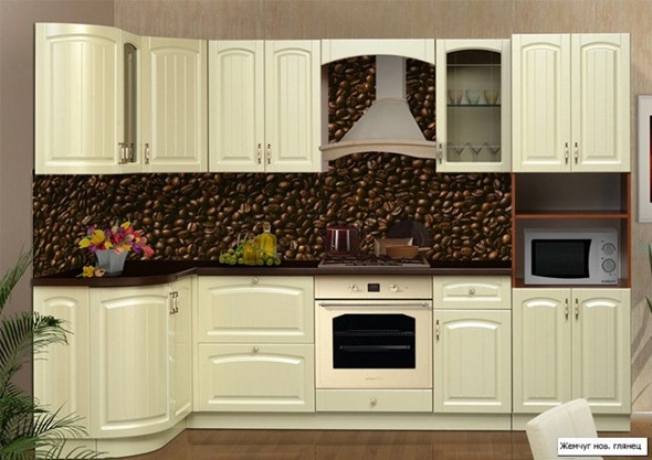 Модульная кухня Кантри 1330х2800 в Ярославле - изображение