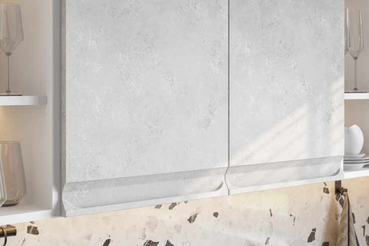 Модульный угловой гарнитур Вельвет, бетон графит/бетон снежный в Ярославле - изображение 4