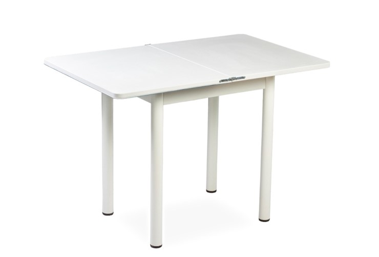 Кухонный пристенный стол СПА-02 СТФ, белый/фотопечать лазурит/опоры белый в Ярославле - изображение 1
