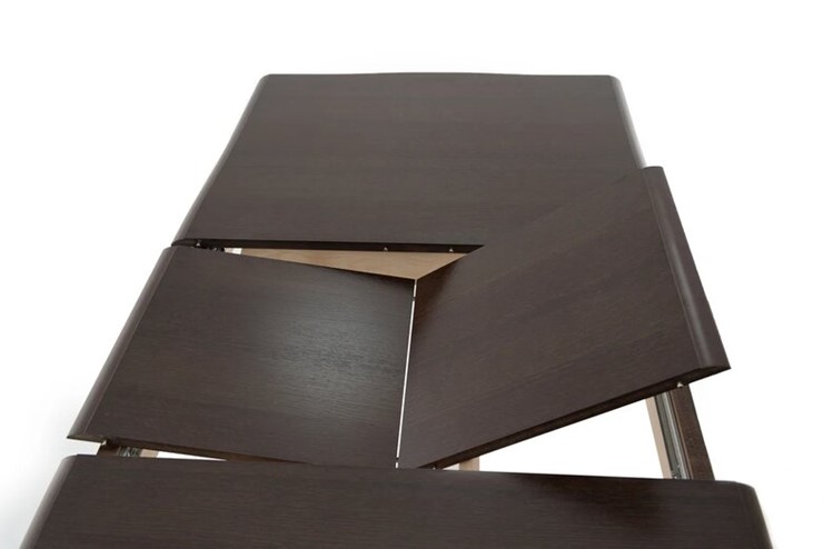 Кухонный раздвижной стол Кабриоль 1200х800, (Тон 7 - Орех тёмный) Морилка/Эмаль в Рыбинске - изображение 7