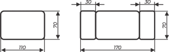 Стол раздвижной Милан-1 EVO, ноги металлические черные, белый цемент в Ярославле - изображение 3