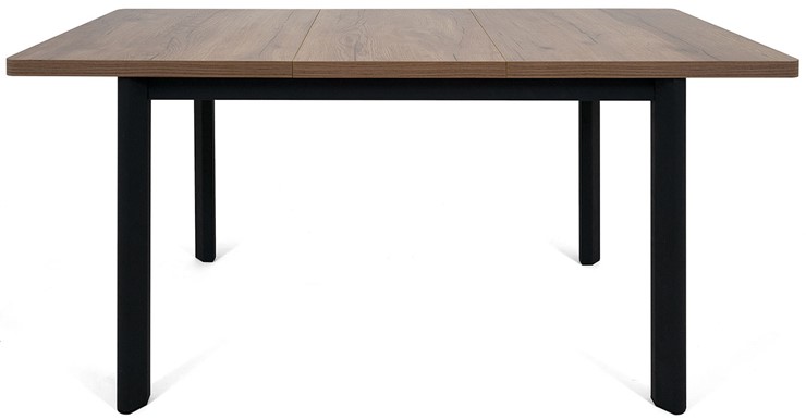 Кухонный стол раскладной Токио-2L (ноги металлические черные, дуб табако) в Ярославле - изображение 4