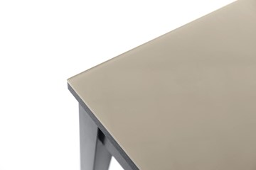 Кухонный стол раздвижной Токио дерево №3 (стекло молочное/венге) в Ярославле - предосмотр 5