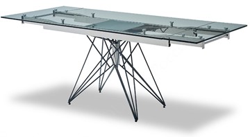 Кухонный стол раздвижной T-041 (140) прозрачный в Ярославле - предосмотр 3
