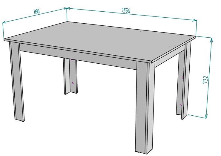 Обеденный стол T37, БП в Ярославле - изображение 1