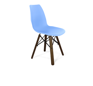 Кухонный стул SHT-ST29/S70 (голубой pan 278/темный орех/черный) в Ярославле - предосмотр