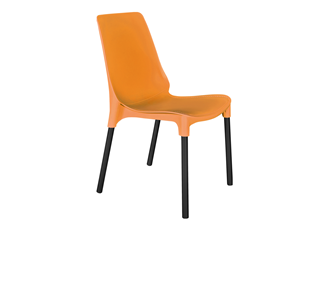 Обеденный стул SHT-ST75/S424 (оранжевый/черный муар) в Ярославле