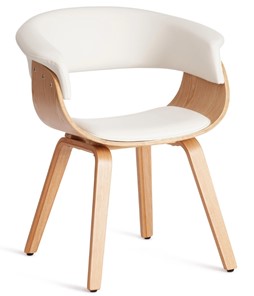 Кухонный стул VIMTA (mod.8021) натуральный/белый арт.13659 в Ярославле