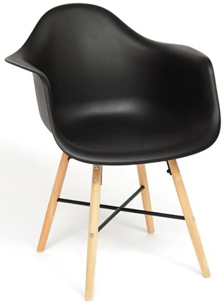 Кресло CINDY (EAMES) (mod. 919) 60х62х79 черный арт.19050 в Ярославле - изображение