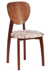 Обеденный стул Diamante, мягкое сидение бук, 42х42х85, коричневый/ткань Крекс Беж арт.14123 в Ярославле