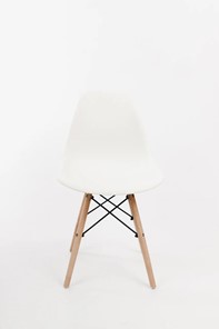 Обеденный стул DSL 110 Wood (белый) в Рыбинске - предосмотр 1