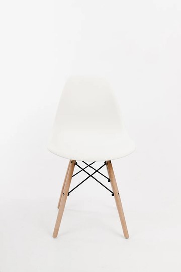 Обеденный стул DSL 110 Wood (белый) в Ярославле - изображение 1